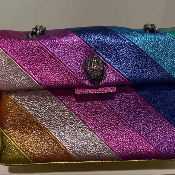 Kurt Geiger Multicolor Rainbow Shoulder Bag - Picture 11 of 16